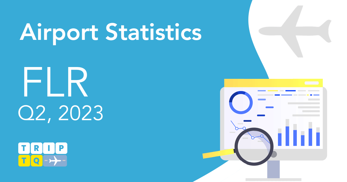 Aeroporto Florence (FLR) Statistiche passeggeri e voli Q2, 2023